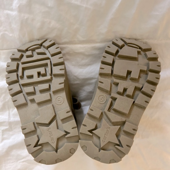 NWOT Carter’s Toddler Army Style boots - Picture 4 of 4